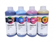 Kit de Tinta Pigmentada para Epson - Inktec Profeel  – 4 Litros – Cyan | Magenta | Yellow | Black